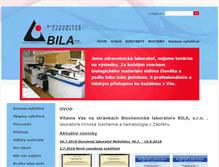 Tablet Screenshot of laboratorbila.cz